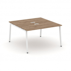 Style Project Рабочая станция 2-х сторон. SN-4A.DRS-022 Дуб Табак/Металл Белый 1180*1632*750