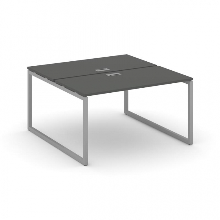 Style Project Рабочая станция 2-х сторон. SN-4O.DRS-024 Антрацит/Металл Серый 1580*1632*750