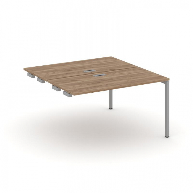 Style Project Стол-приставка к опор. элем. SN-4P.DPRS-011 Дуб Табак/Металл Серый 980*1432*750