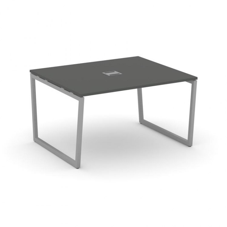 Style Project Стол переговорный SN-4T2.SPRG-033 Антрацит/Металл Серый/Заглушка Металл Серый 1380*118