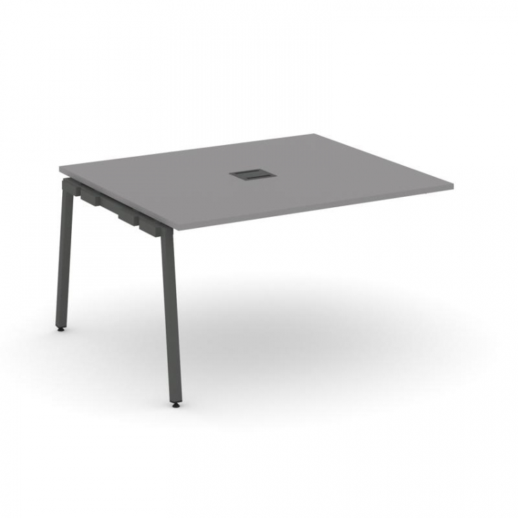 Стайл Проджект Проходной наборный элемент переговорного стола SN-4A.NSPRG-033 Серый Пепел/Металл Ант