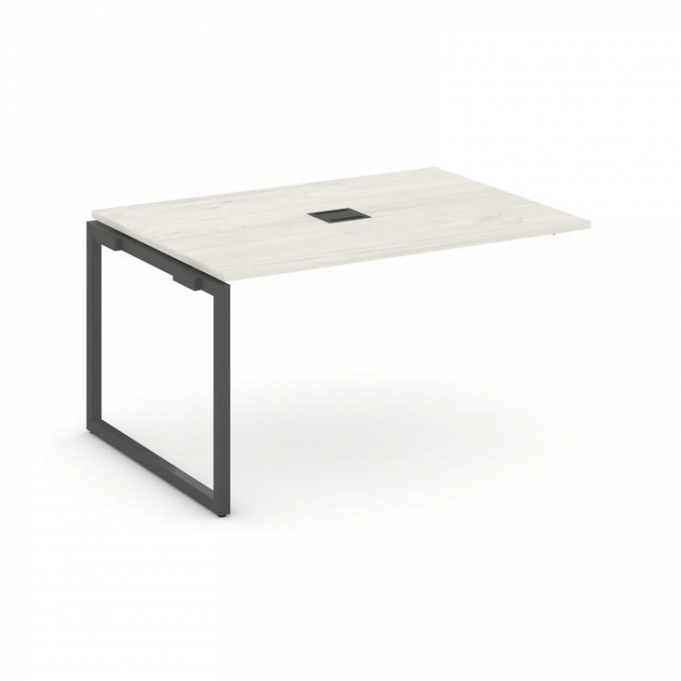 Style Project Проходной наб. элем. перег. стола SN-4O.NSPRG-003 Дуб Наварра/Металл Антрацит 1380*980