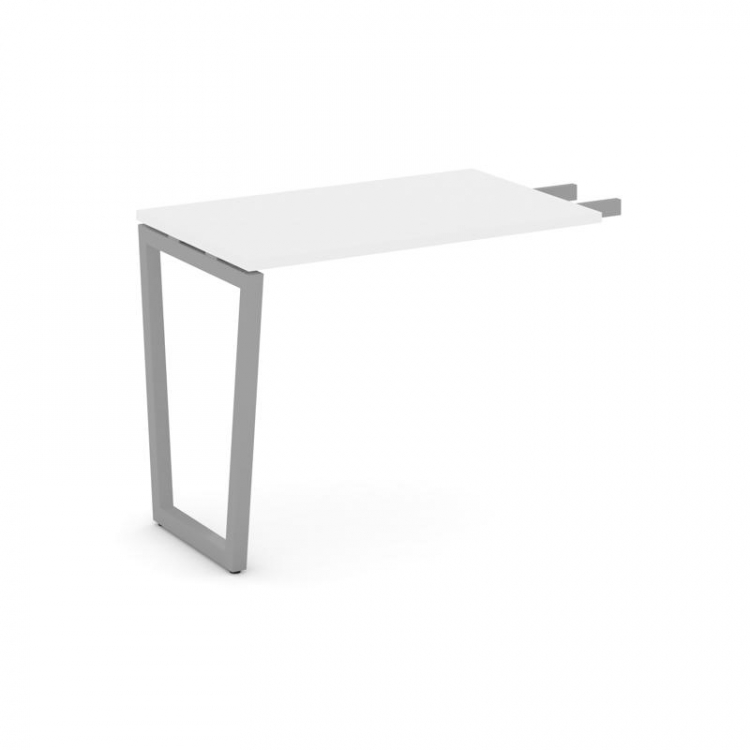 Style Project Брифинг-приставка SN-4T2.BR-004 Белый/Металл Серый 1180*600*750