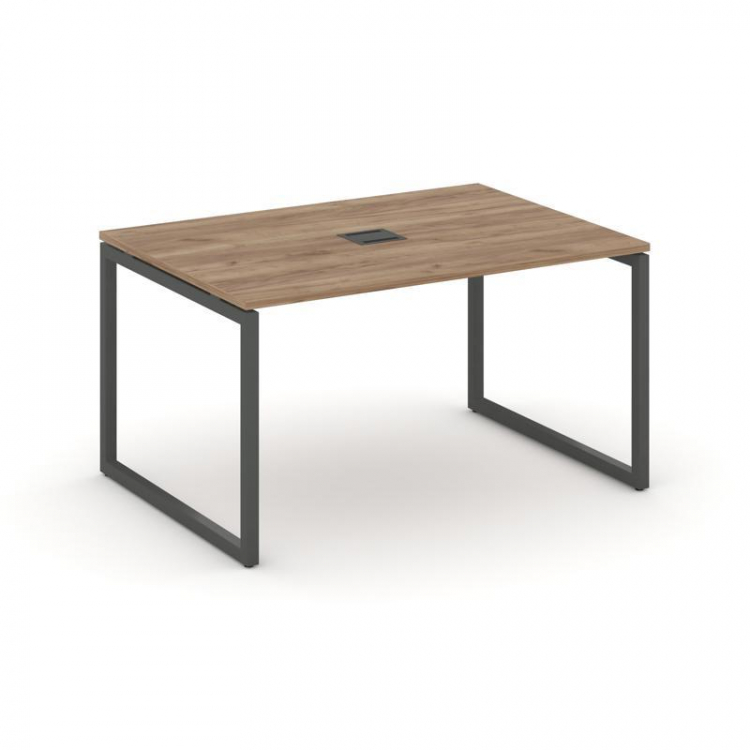 Style Project Стол переговорный SN-4O.SPRG-001 Дуб Табак/Металл Антрацит 980*980*750