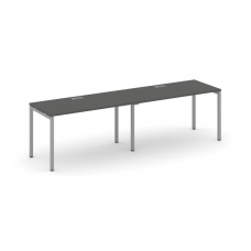 Style Project Рабочая станция 1 сторон. SN-4P.ORS-013 Антрацит/Металл Серый 2760*700*750
