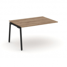 Style Project Проходной наб. элем. перег. стола SN-4A.NSPRG-004.3 Дуб Табак/Металл Черный 1580*980*7