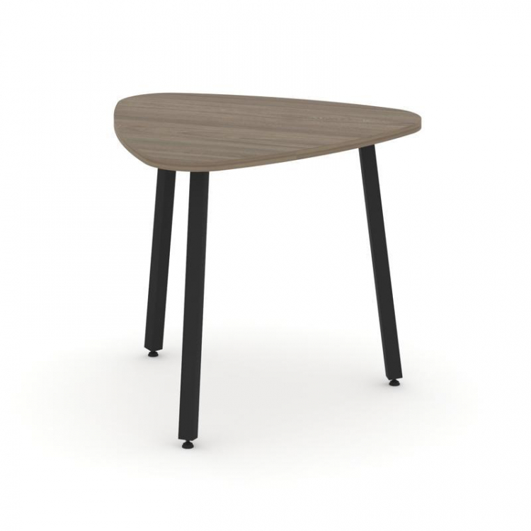 Style Project Стол переговорный SN-4.SPRG-70.3 Вяз Благородный/Металл Черный 900*900*750