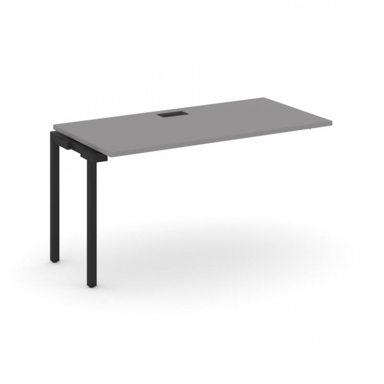 Стайл Проджект Проходной наборный элемент SN-4P.ONRS-002 Серый Пепел/Металл Черный 1180*600*750