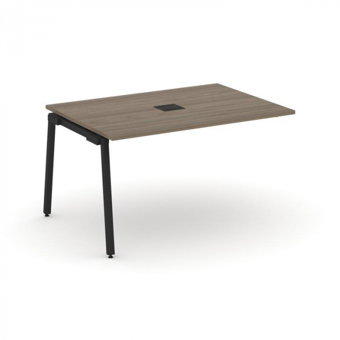 Style Project Проходной наб. элем. перег. стола SN-4A.NSPRG-001 Вяз Благородный/Металл Черный 980*98