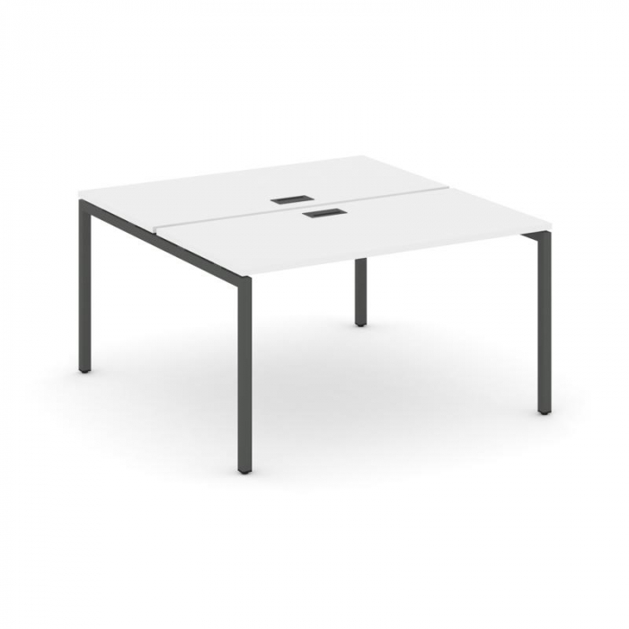 Style Project Рабочая станция 2-х сторон. SN-4P.DRS-011 Белый/Металл Антрацит 980*1432*750