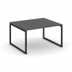 Style Project Стол переговорный SN-4O.SPRG-032.3 Антрацит/Металл Черный 1180*1180*750