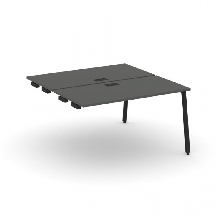 Style Project Стол-приставка к опор. элем. SN-4A.DPRS-023 Антрацит/Металл Черный 1380*1632*750