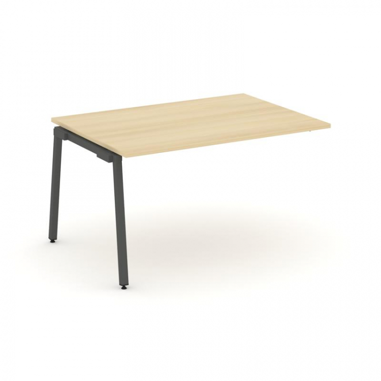 Style Project Проходной наб. элем. перег. стола SN-4A.NSPRG-002.3 Акация Лорка/Металл Антрацит 1180*