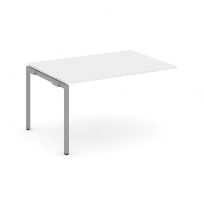 Style Project Проходной наб. элем. перег. стола SN-4P.NSPRG-002.3 Белый/Металл Серый 1180*980*750