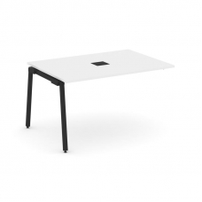 Style Project Проходной наб. элем. перег. стола SN-4A.NSPRG-001 Белый/Металл Черный 980*980*750