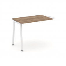 Style Project Брифинг-приставка SN-4A.BR-004 Дуб Табак/Металл Белый 1180*600*750