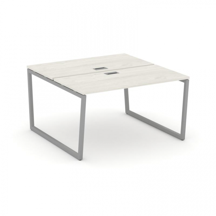 Style Project Рабочая станция 2-х сторон. SN-4T2.DRS-023 Дуб Наварра/Металл Серый/Заглушка Пластик С