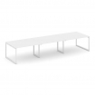 Style Project Стол переговорный SN-4O.SPRG-054.3 Белый/Металл Белый 4740*1180*750