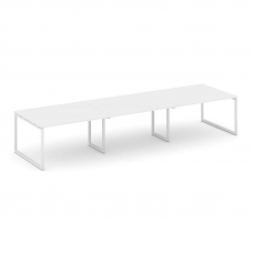 Style Project Стол переговорный SN-4O.SPRG-053.3 Белый/Металл Белый 4410*1180*750