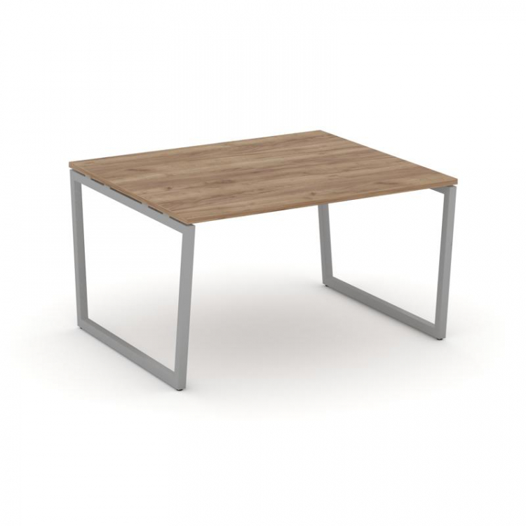 Style Project Стол переговорный SN-4T2.SPRG-033.3 Дуб Табак/Металл Серый 1380*1180*750