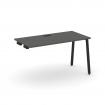 Style Project Стол-приставка к опор. элем. SN-4A.OPRS-011 Антрацит/Металл Черный 980*700*750