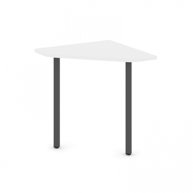 Style Project Угловой элемент стола SN-4.USP-011 Белый/Металл Антрацит 700*700*750