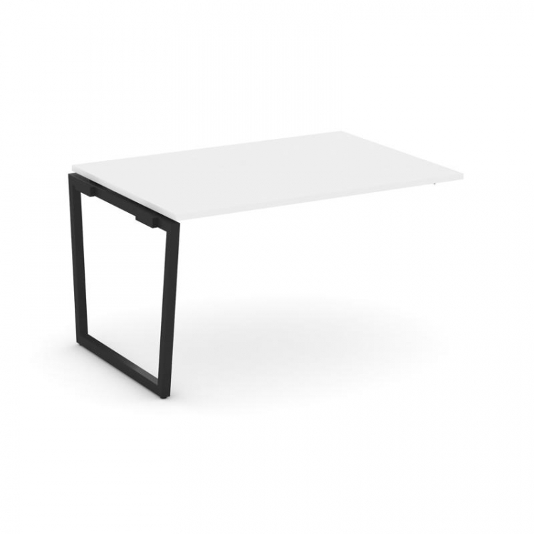 Style Project Проходной наб. элем. перег. стола SN-4T2.NSPRG-002.3 Белый/Металл Черный 1180*980*750