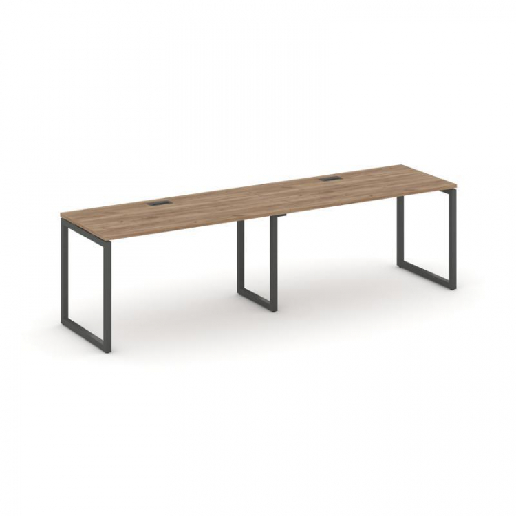 Style Project Рабочая станция 1 сторон. SN-4O.ORS-002 Дуб Табак/Металл Антрацит 2360*600*750