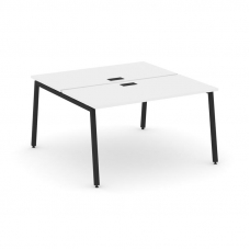 Style Project Рабочая станция 2-х сторон. SN-4A.DRS-003 Белый/Металл Черный 1380*1232*750