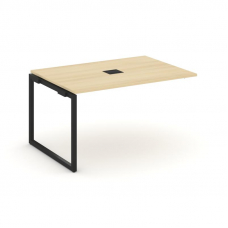 Style Project Проходной наб. элем. перег. стола SN-4O.NSPRG-003 Акация Лорка/Металл Черный 1380*980*