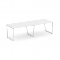 Style Project Стол переговорный SN-4T2.SPRG-014.3 Белый/Металл Белый 3160*980*750