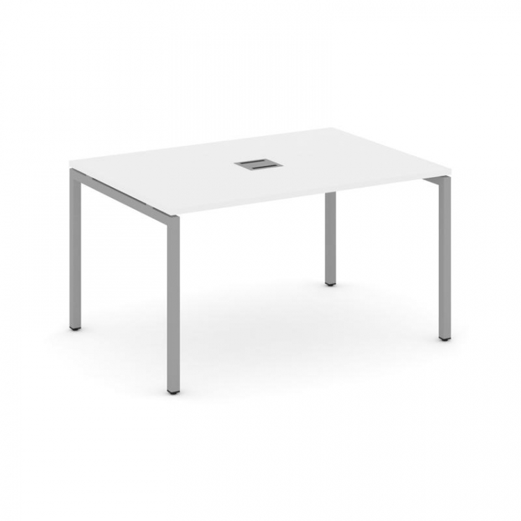 Style Project Стол переговорный SN-4P.SPRG-001 Белый/Металл Серый 980*980*750