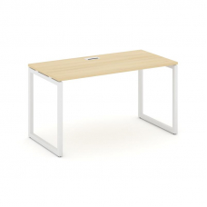 Style Project Стол письменный SN-4O.SP-023 Акация Лорка/Металл Белый 1380*800*750