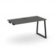Style Project Стол-приставка к опор. элем. SN-4T1.OPRS-004 Антрацит/Металл Черный/Заглушка Пластик Ч