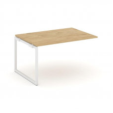 Style Project Проходной наб. элем. перег. стола SN-4O.NSPRG-004.3 Тиквуд Светлый/Металл Белый 1580*9