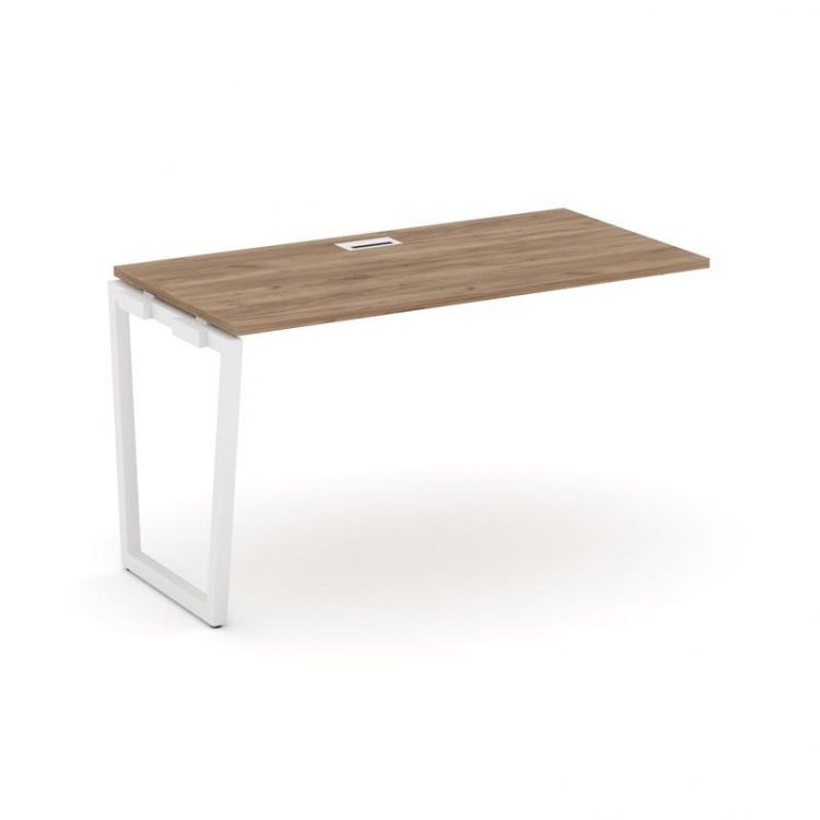 Style Project Проходной наб. элем. SN-4T2.ONRS-011 Дуб Табак/Металл Белый/Заглушка Пластик Белый 980