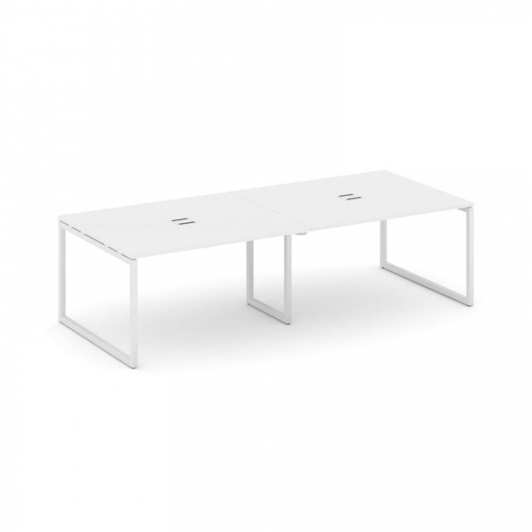 Стайл Проджект Стол переговорный SN-4O.SPRG-044 Белый/Металл Белый 3160*1180*750