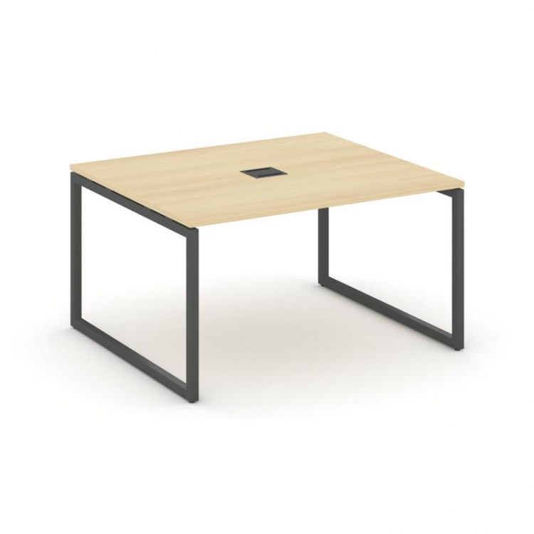 Style Project Стол переговорный SN-4O.SPRG-033 Акация Лорка/Металл Антрацит 1380*1180*750