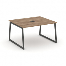 Style Project Стол переговорный SN-4T1.SPRG-032 Дуб Табак/Металл Антрацит/Заглушка Металл Антрацит 1