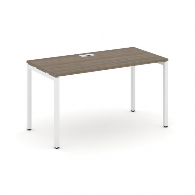 Style Project Стол письменный SN-4P.SP-011 Вяз Благородный/Металл Белый 980*700*750