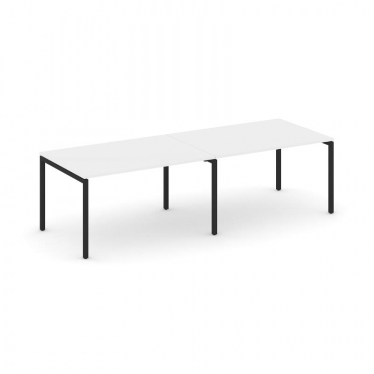 Style Project Стол переговорный SN-4P.SPRG-011.3 Белый/Металл Черный 1960*980*750