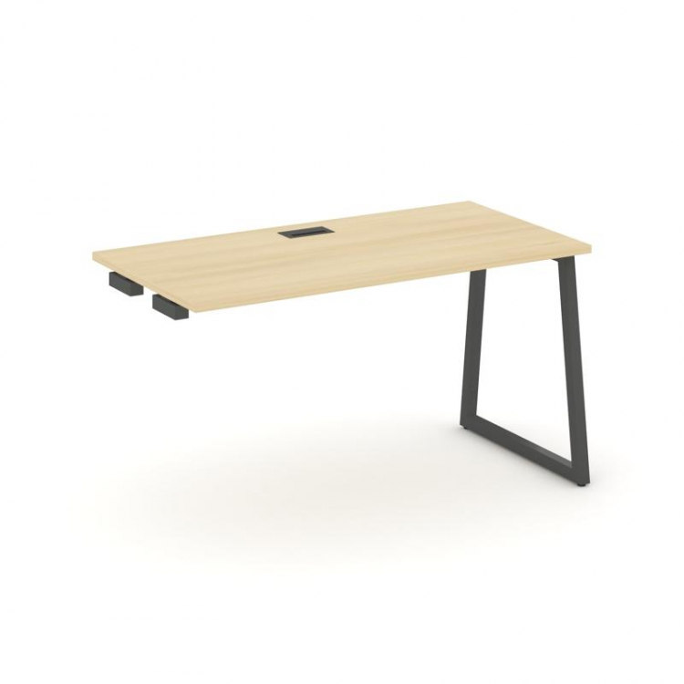 Style Project Стол-приставка к опор. элем. SN-4T1.OPRS-011 Акация Лорка/Металл Антрацит/Заглушка Пла