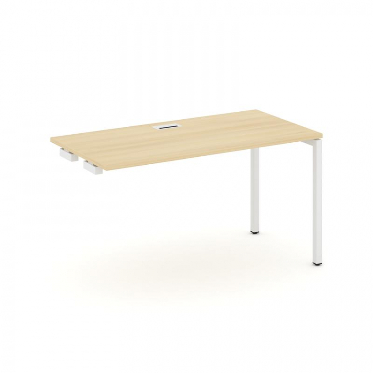 Style Project Стол-приставка к опор. элем. SN-4P.OPRS-004 Акация Лорка/Металл Белый 1580*600*750