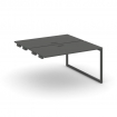 Style Project Стол-приставка к опор. элем. SN-4O.DPRS-011 Антрацит/Металл Антрацит 980*1432*750
