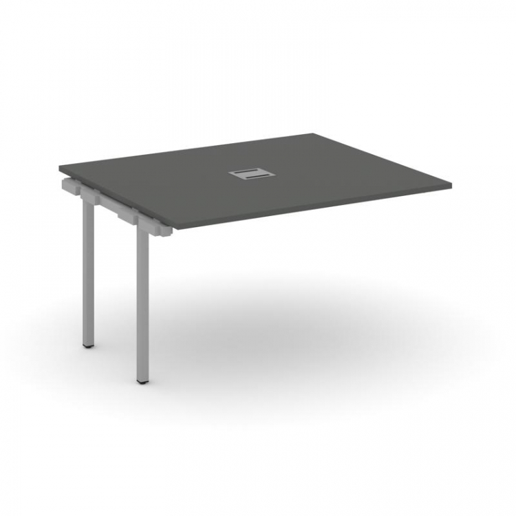 Style Project Проходной наб. элем. перег. стола SN-4P.NSPRG-034 Антрацит/Металл Серый 1580*1180*750