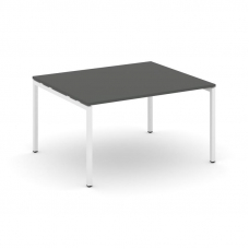 Style Project Стол переговорный SN-4P.SPRG-034.3 Антрацит/Металл Белый 1580*1180*750