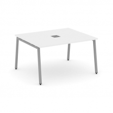 Style Project Стол переговорный SN-4A.SPRG-032 Белый/Металл Серый 1180*1180*750