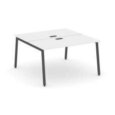 Style Project Рабочая станция 2-х сторон. SN-4A.DRS-004 Белый/Металл Антрацит 1580*1232*750