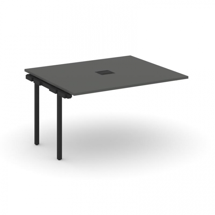 Style Project Проходной наб. элем. перег. стола SN-4P.NSPRG-034 Антрацит/Металл Черный 1580*1180*750