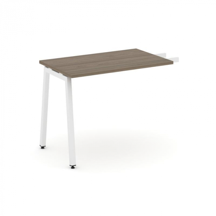 Стайл Проджект Брифинг-приставка SN-4A.BR-001 Вяз Благородный/Металл Белый 580*600*750